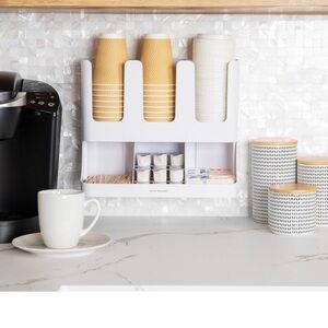 White 6 Compartment Commercial Storage Box